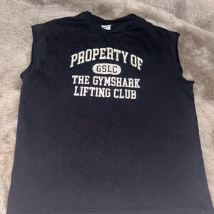 Gymshark Black Sleeveless Tee
